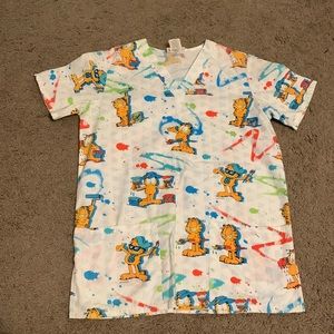 COPY - Garfield scrubs top